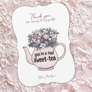 Sweet Tea - tackkort Kort