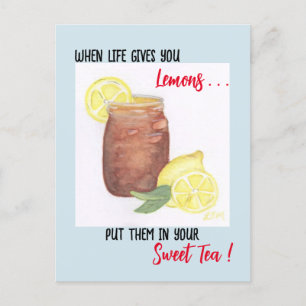 Sweet Tea Vykort