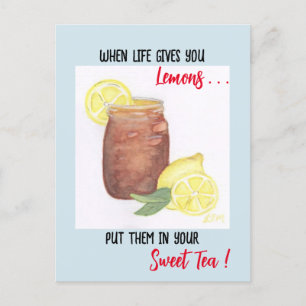Sweet Tea Vykort