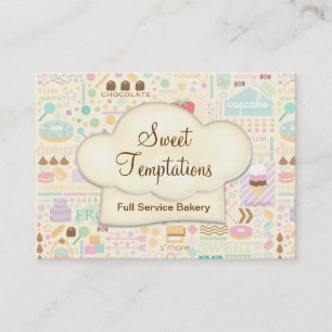 Sweet Temptations Bakery Boutique Visitkort