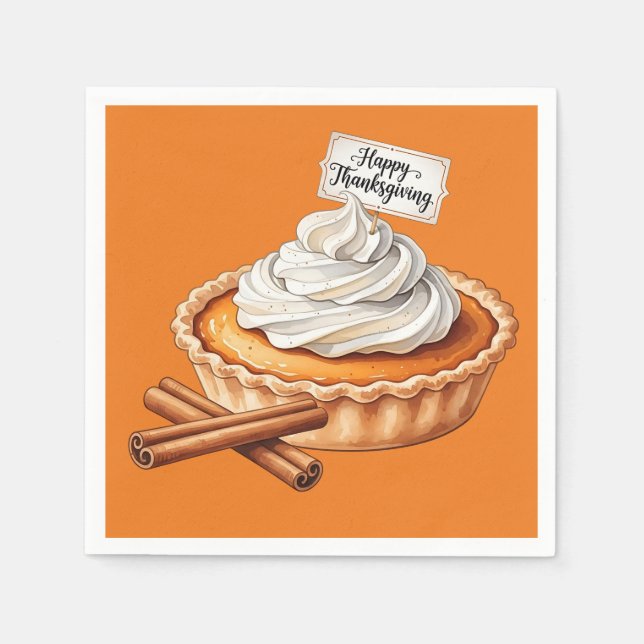 Sweet Thanks Thanksgiving Pappersservett (Framsidan)