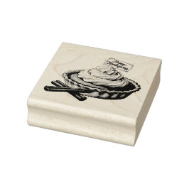 Sweet Thanks – Thanksgiving Pie with Whipped Cream Stämpel