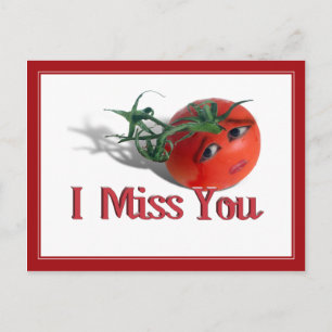 Sweet Tomato "Jag missar dig" Vykort