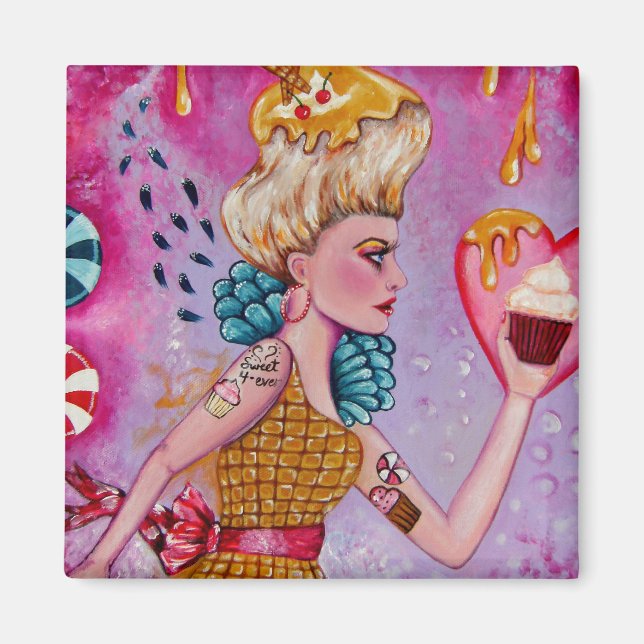 Sweet Tooth Magnet (Framsidan)