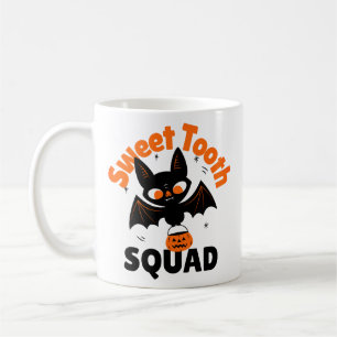 Sweet Tooth Squad Halloween-mugg – Fladdermus med  Kaffemugg