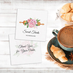 Sweet Treats Bakery Tack Anteckningskort