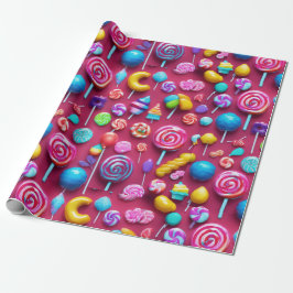 "Sweet Treats Candy-Thned Presentpapper