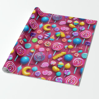 "Sweet Treats Candy-Thned Presentpapper