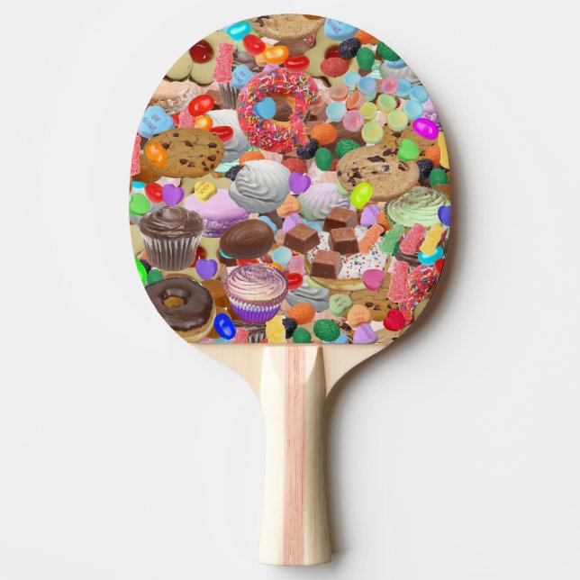 Sweet Treats Ping Pong Paddle Pingisracket (Framsidan)