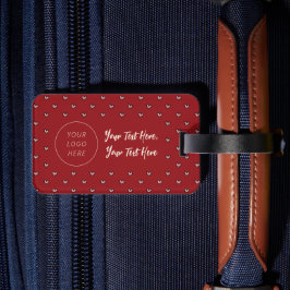 Sweet Trendig Business Logotyp Company Promo Bagagebricka