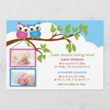 Sweet Twillingars Uggla Girl Boy Photo Birth