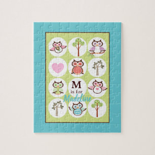 Sweet Uggla Sampler Personlig Pussel