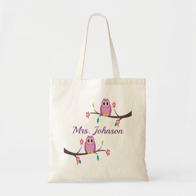 Sweet Uggla Tote Tygkasse (Framsidan)