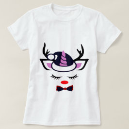 Sweet Unicorn ansikte T Shirt