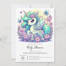 Sweet Unicorn Baby Shower