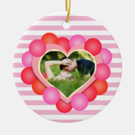 Sweet Valentine Dreams/Photo-mall Julgransprydnad Keramik