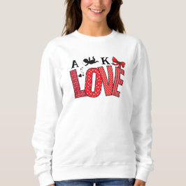 Sweet Valentines Kärlek Cupid Sweatshirt T Shirt