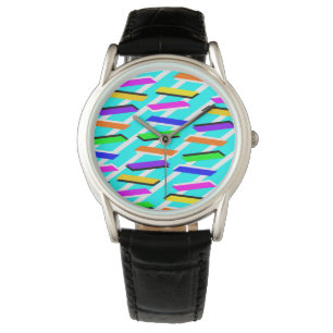 Sweet Vild Turqouise Mönster Armbandsur