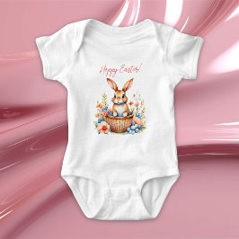 Sweet Vintage Glad påsk Bunny Rabbit T Shirt