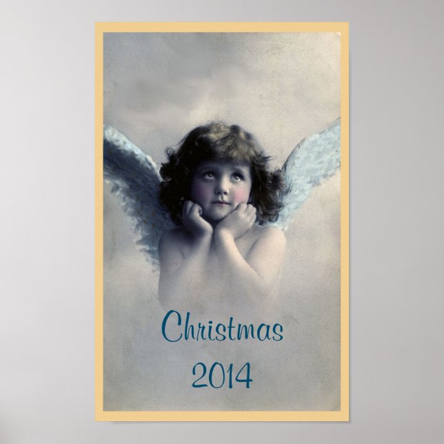 Sweet Vintage jul Angel Poster (Framsidan)