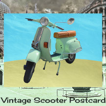 Sweet Vintage Scooter Roligt