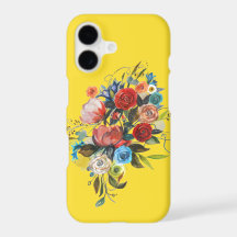 Sweet Watercolor Bouquet Sunshine Gult