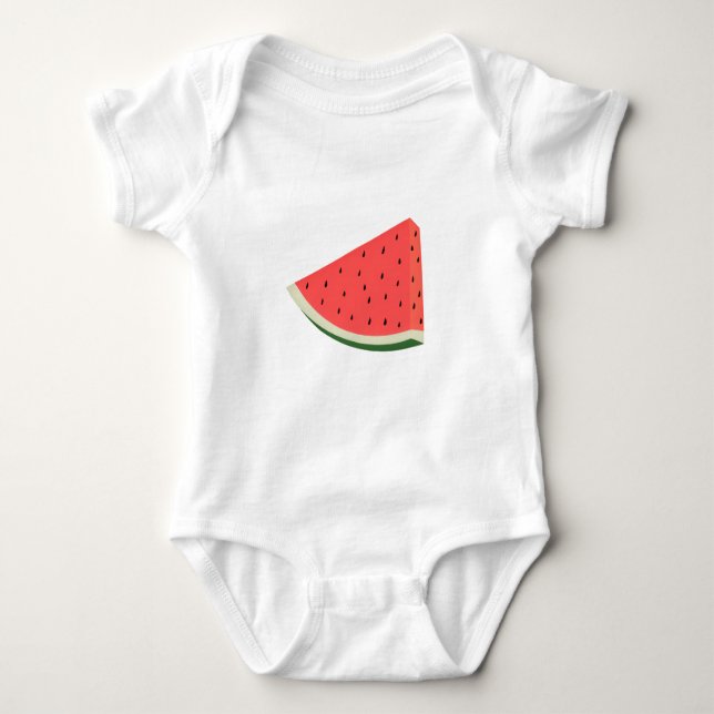 Sweet Watermelon Baby Bodykoston T Shirt (Framsida)