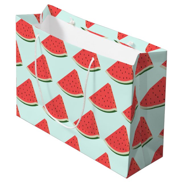 Sweet Watermelon Funny Gift Bag (Framsidan Vinklad)