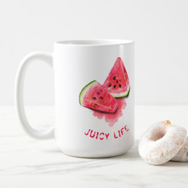 Sweet Watermelon Mugg - Anpassningsbar Text (Med munk)