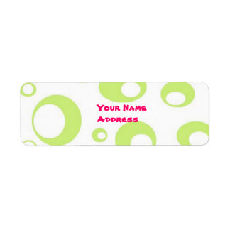 Sweet Watermelon Returadress Etikett