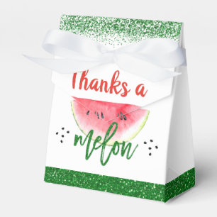 Sweet Watermelon Tack en Melon Birthday Tack Presentaskar