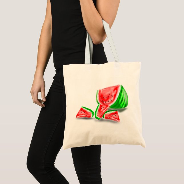 Sweet Watermelon Tygkasse (Framsida (produkt))