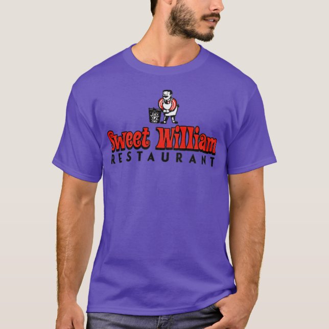 Sweet William Restaurant T Shirt (Framsida)