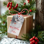 Sweet Winter Bird-jul Presentetikett<br><div class="desc">Sweet Winter Bird-jul</div>