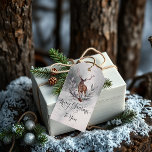 Sweet Winter-Juletiketter Presentetikett<br><div class="desc">Sweet Winter-hjorten jul</div>