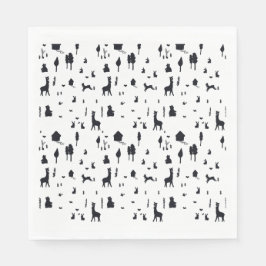 Sweet winter pappersservett