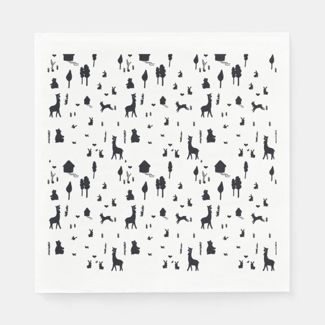 Sweet winter pappersservett (Framsidan)