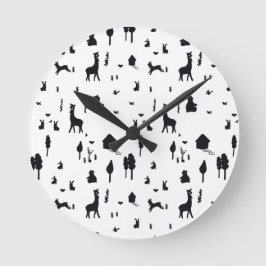 Sweet winter rund klocka