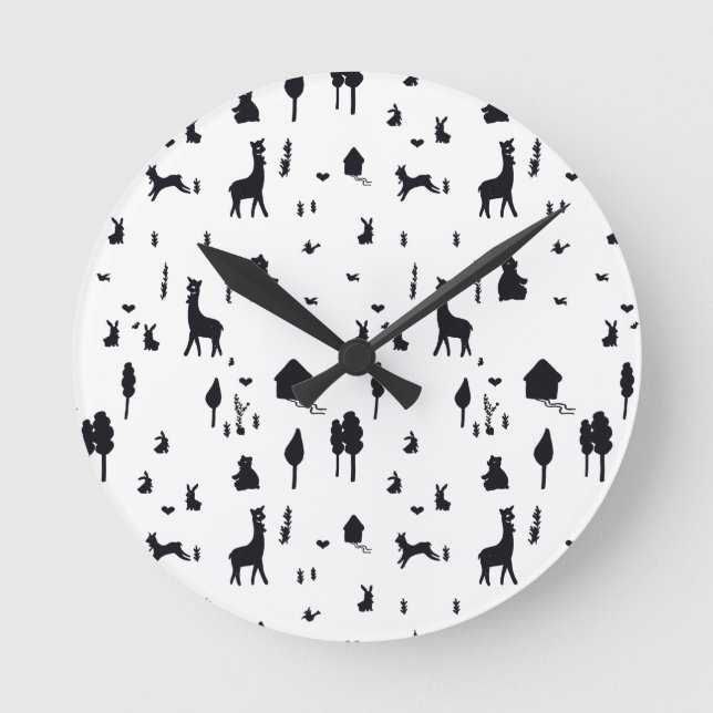 Sweet winter rund klocka (Framsida)