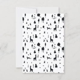 Sweet winter tarjeta invitación inbjudningar