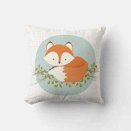 Sweet Woodland Fox Baby Snuggly Pillow Kudde