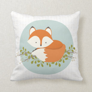 Sweet Woodland Fox Baby Snuggly Pillow Kudde