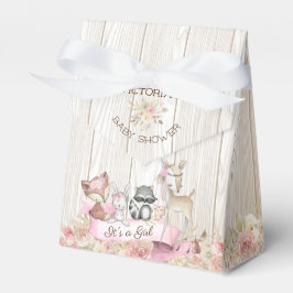 Sweet Woodland Girl Baby Shower Presentaskar