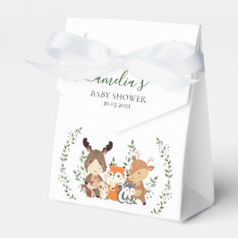 Sweet Woodland Greenery Botanical Forest Animals Presentaskar