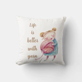 Sweet Yarn Kärlek Kudde
