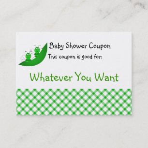 SweetBee Twin Humla Baby Shower Coupon Rabattkort