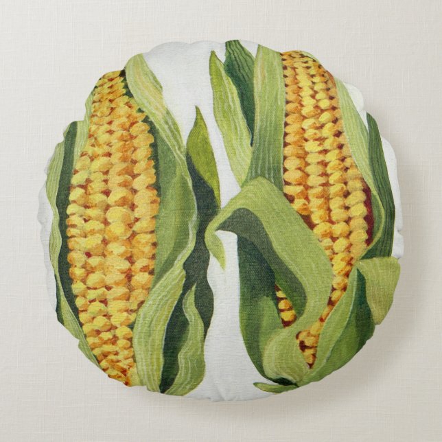 Sweetcorn 2013 rund kudde (Framsidan)