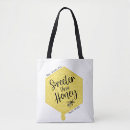 Sweeter Than honey Tote Bag Tygkasse