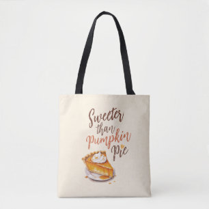 Sweeter Than Pumpkin Paj - Fall Pumpkin Spice Paj Tygkasse