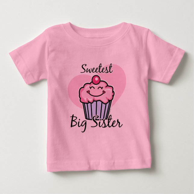 Sweetest Big Sister Tee (Framsida)